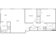 Long floor plan