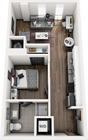 Signature 1909 1x1 Steamboat B Floor Plan