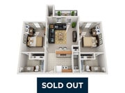 2 Bedroom | 2 Bathroom