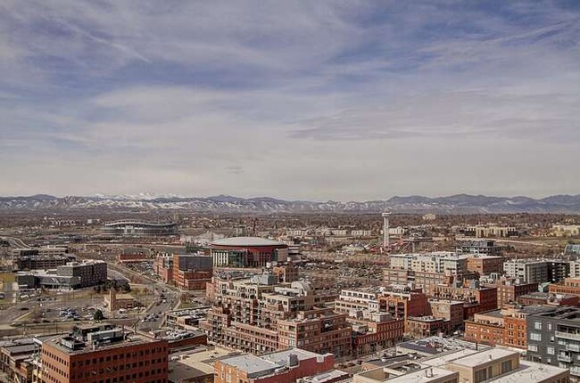 Mountain View from Living room - 1625 Larimer St Condo Unit 2607