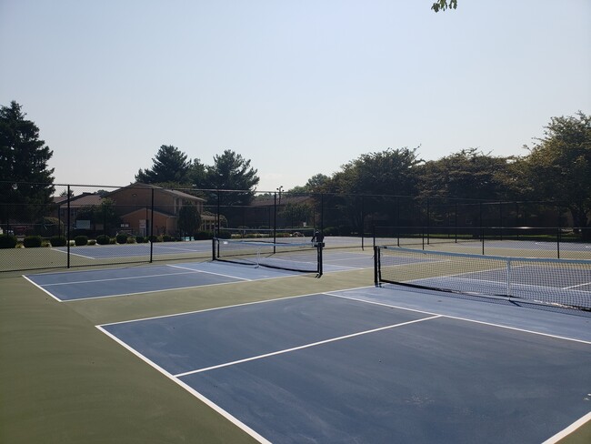 Pickleball Courts - River Chase Apartments
