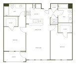 Plano de planta B1 High Point Uptown