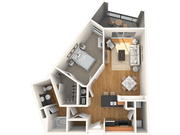 1 Bedroom, 1 Bath