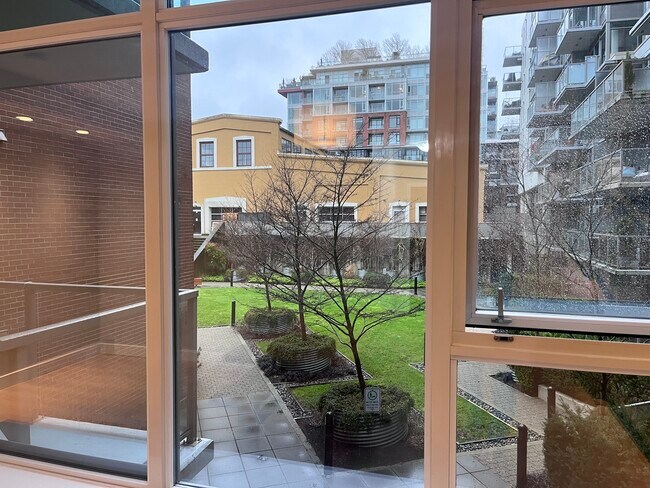 View of courtyard from unit (quiet) - 250 6th Av E Unit 255