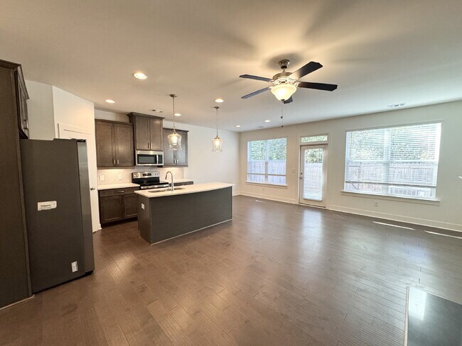 Photo - Stylish 3BR Townhome with Private Yard & Two-Car Garage in Auburn, GA