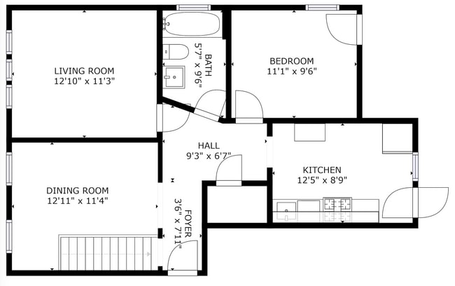 Photo - Stunning updated Wrigleyville 4-bed, 3-bath duplex featuring a modern kitchen, renovated baths & ... Unit 1251-1