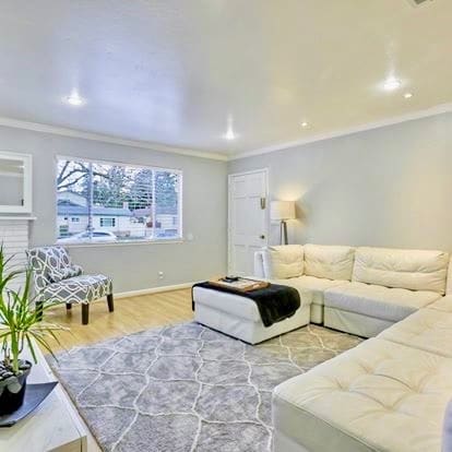 Living Room (Staged) - 141 Kittoe Dr Rental