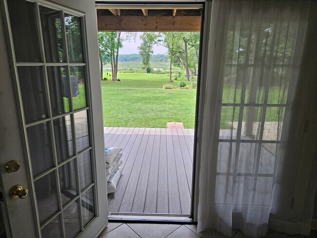 Vista desde la zona abierta de la cocina