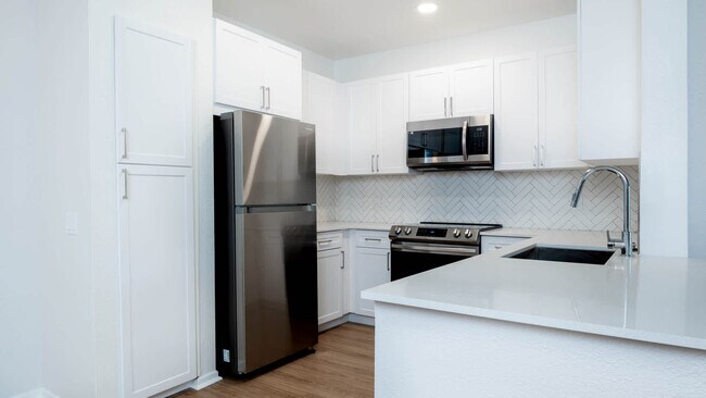 Kitchen with Stainless Steel Appliances
