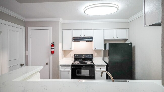 New Kitchen with White Cabinets