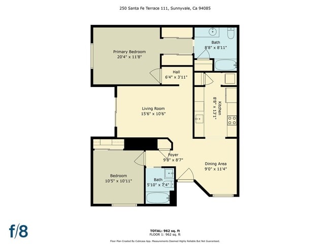Photo - 2-Bedroom Condo in Prime Sunnyvale Location Near Tech Hubs Unidad 111