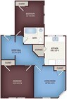 2BR/1BA