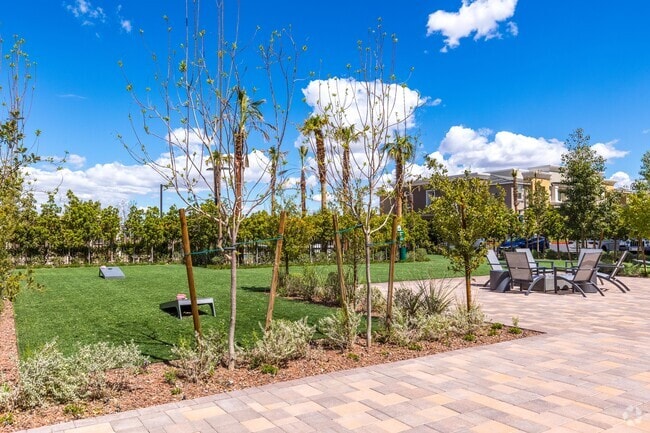 Game Lawn and Outdoor Fireplace Retreat