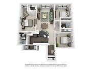 3 Bedroom | 2 Bath | 1188 SF | Attached Garage