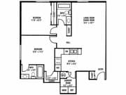 2BR/2BA