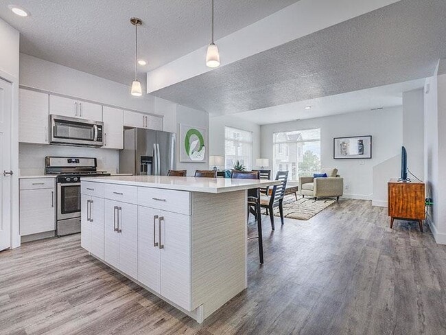 Kitchen with Quartz Countertops