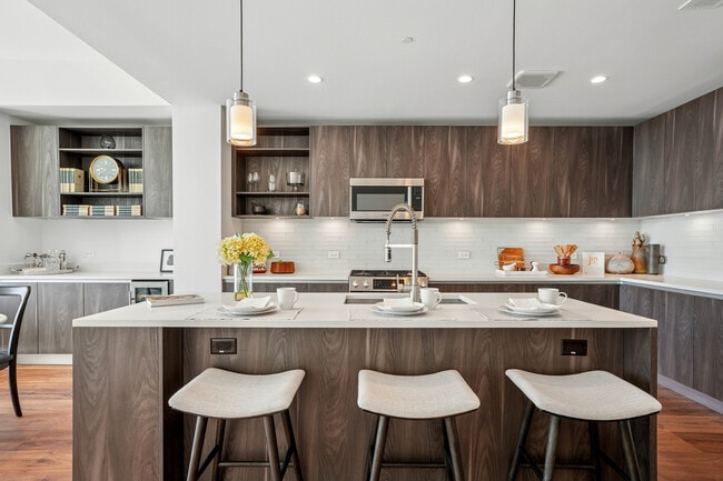 One Bedroom - Kitchen - The Residences at La Colombe d'Or