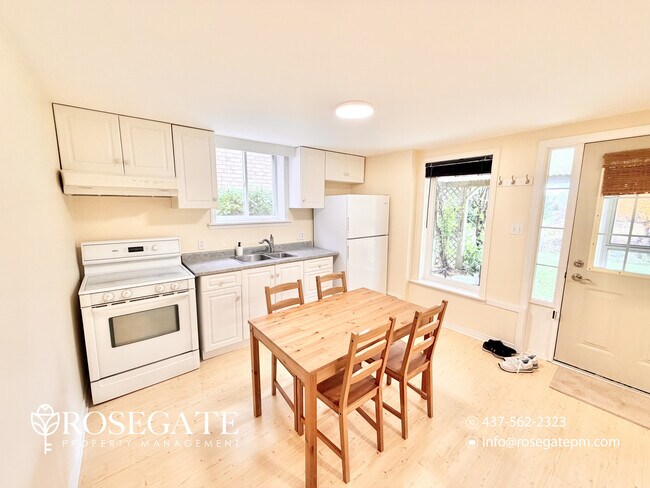 Photo - Modern 1-Bedroom Basement Apartment with I... Unit 2