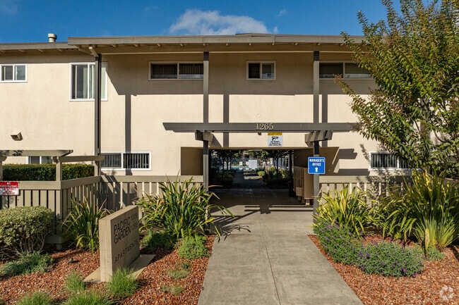 Entrance - Pacific Garden Apartments