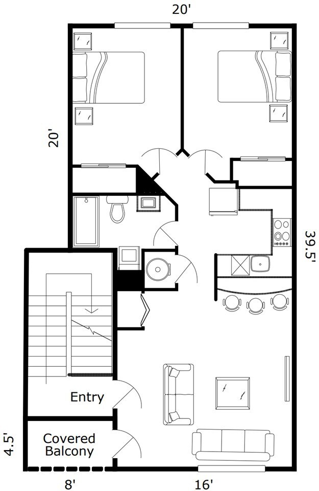 1506 W 25th Ct Condo Unit E6 Condo for Rent in Lawrence, KS