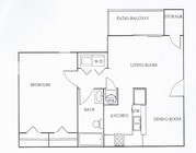 1BR/1BA