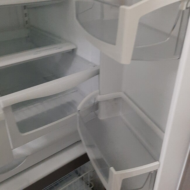 CLEANED SS FRIDGE