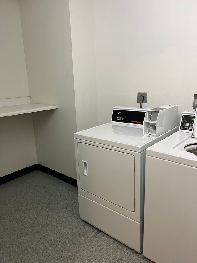 laundry room on each floor