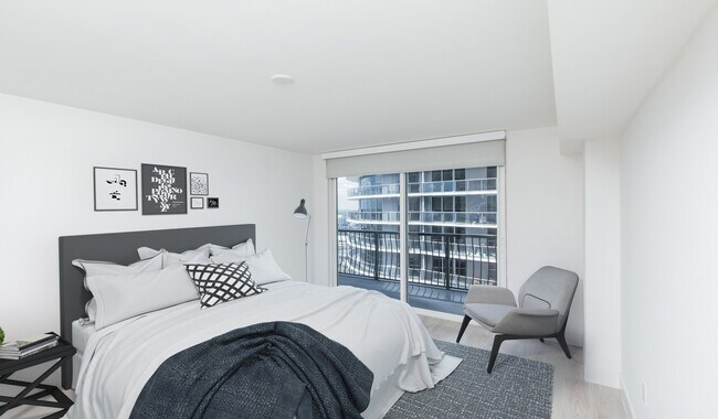 Premier bedroom with access to private balcony