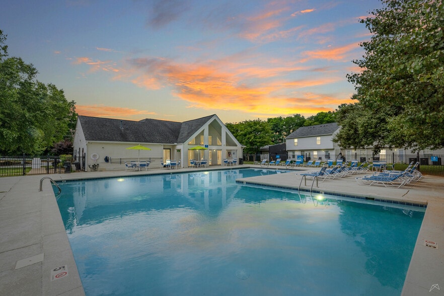Resort Style Swimming Pool at Terrace at Old Battleground in Greensboro, NC