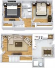 Hickory Townhouse 3D