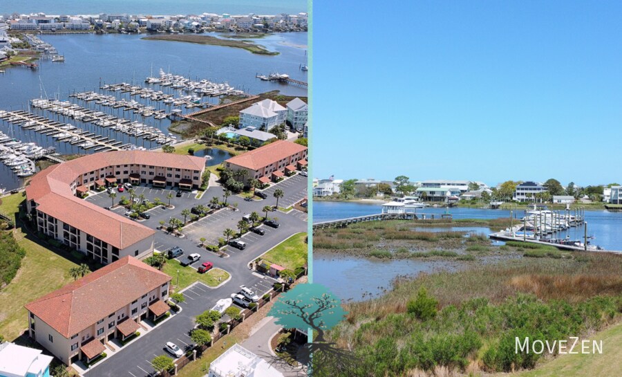Photo - 107 Spencer Farlow Dr Carolina Beach NC 28428 Spacious Townhome with Stunning Views