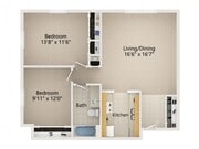 2 Bedroom