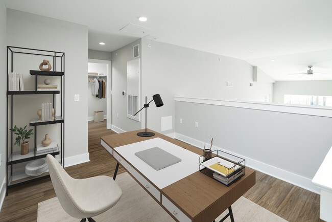 Signature Collection loft with hard surface flooring
