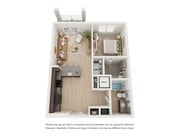 Pioneer - 1 Bed, 1 Bath, 707 sq. ft.