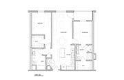 Sunnen Station Apartments - B1 - 2 Beds - 2 Baths - 991 Sq. ft.