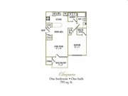 1BR/1BA