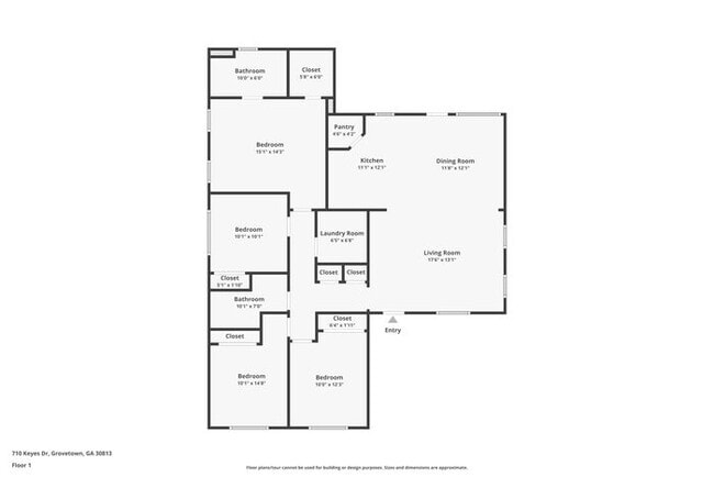 Photo - Bright 4-Bedroom Home in Grovetown, GA