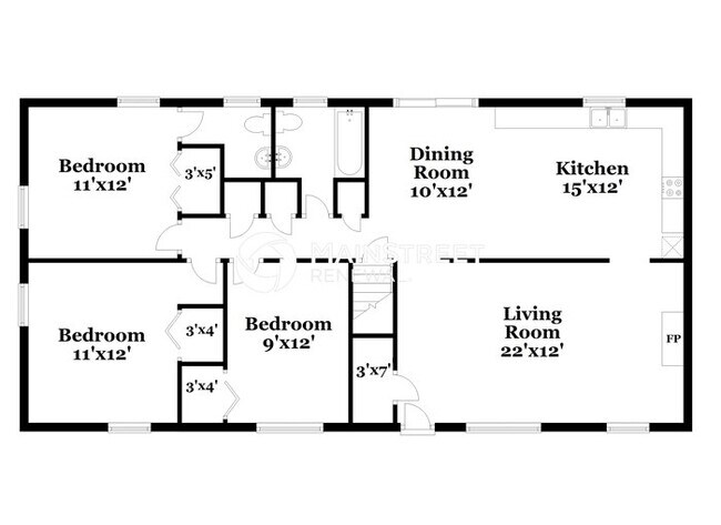 Photo - 3 Bedroom Pet-Friendly Home in Center Point, AL with Main Street Renewal