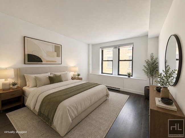 NO FEE 2 bed 2 bath with laundry in unit. | 21st floor | upper west side.