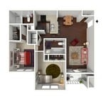Cypress | 2 Bed 2 Bath | 1106 sq ft | Apartments Near Conyers | Lake St James