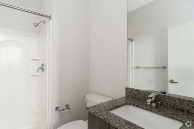 2BR, 2.5BA - 1,198SF - Second Bathroom