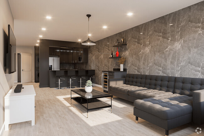 Interior Rendering - King's Court Rental