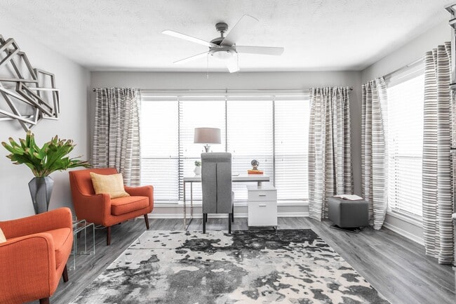 Living Area with Large Windows