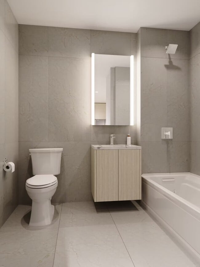 Bathroom - 1158 46th Rd Unit 5D