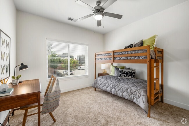 2BR, 2BA - 950SF - Second Bedroom