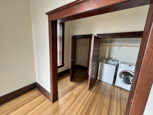 202 laundry room and closet - 131 S Vine St Rental