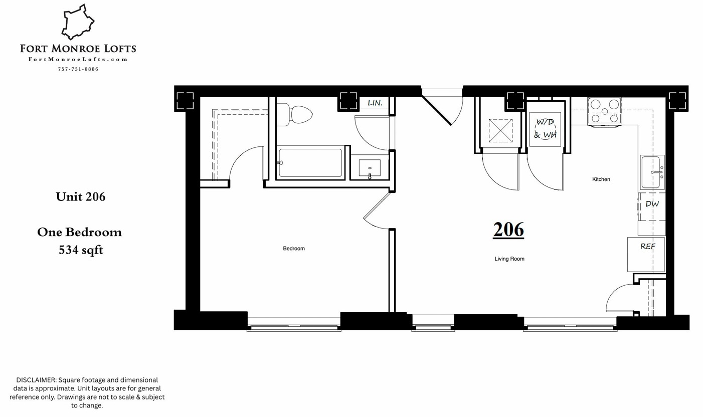 Photo - Fort Monroe Lofts (150) Unidad 206