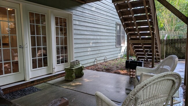 From covered patio to French door entrance - 8 Elam Ct Unit 8A