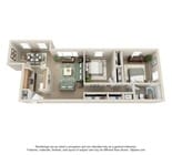 2BR/1BA