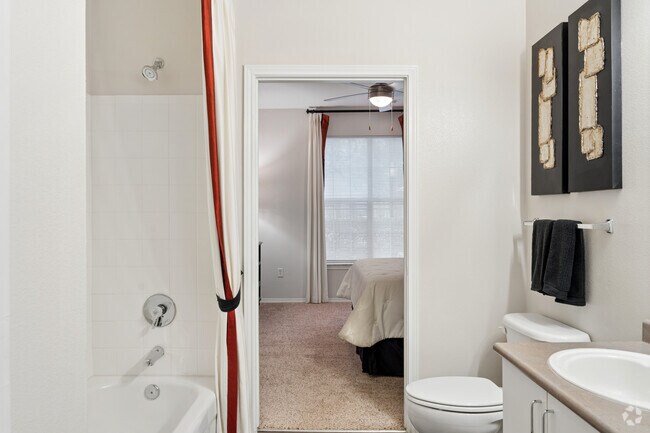 Distinction - 2BR, 2BA - 1,134SF - Second Bathroom - The Lodge at Crossroads